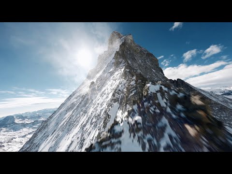 Summiting the Matterhorn with an FPV Drone