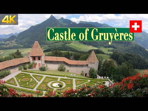 Walking through the Medieval Castle of Gruyères in Switzerland