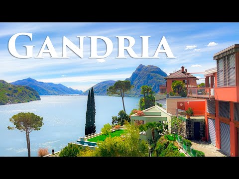 Gandria, Switzerland 4K - The Perfect Swiss Tourist Destination for a Relaxing Vacation, Travel Vlog