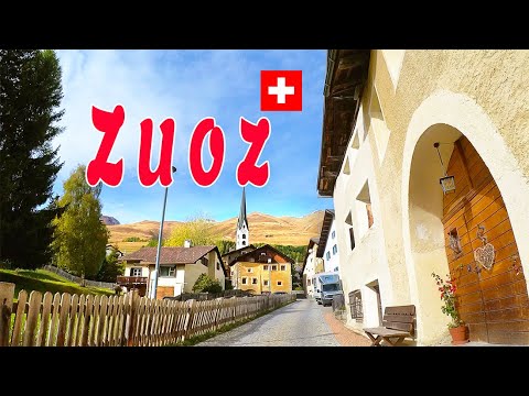 Switzerland | ZUOZ most beautiful village in the Engadin