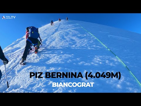 Piz Bernina (4.049m) über Biancograt