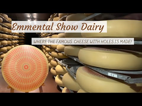 Inside the Emmental Cheese Factory - Emmentaler Schaukäserei 🧀