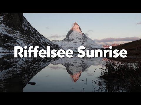 Landscape Photography - Riffelsee for sunrise in Zermatt, Switzerland