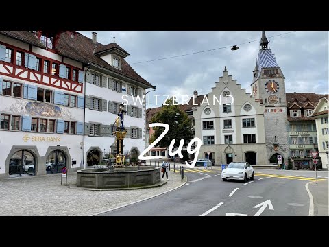 Beautiful Zug City | Switzerland 🇨🇭| Historic old Town and perfect VIEW of the Lake Zug