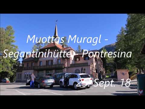 Muottas Muragl - Segantinihütte - Pontresina /// 25. Sept. 2018