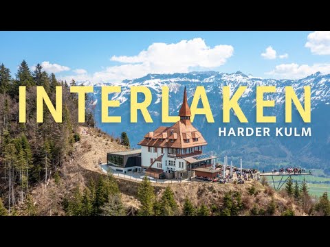 Harder Kulm INTERLAKEN Switzerland – Sometimes we don’t need to travel far – Panorama over 2 Lakes