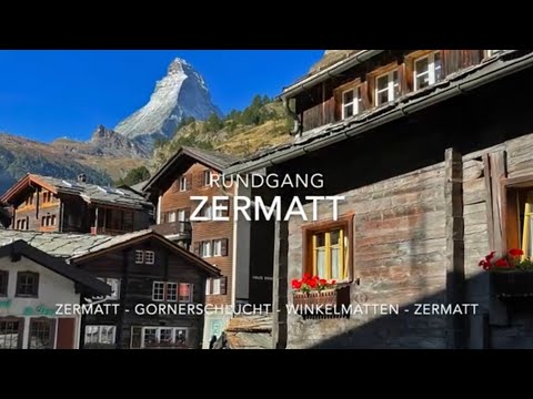 Rundgang Zermatt Gornerschlucht