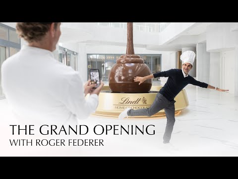 Lindt Home of Chocolate | THE GRAND OPENING with Roger Federer