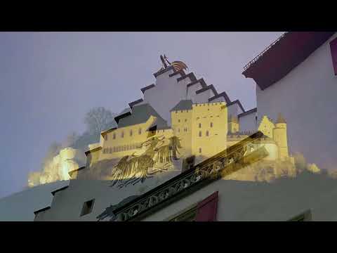Schloss Lenzburg in der Schweiz