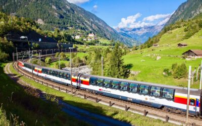 Mit dem Gotthard Panorama Express von Luzern nach Lugano