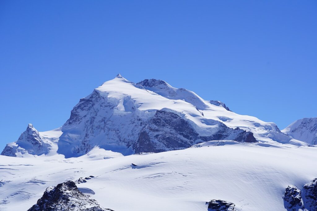 Monte Rosa with Dufourspitze