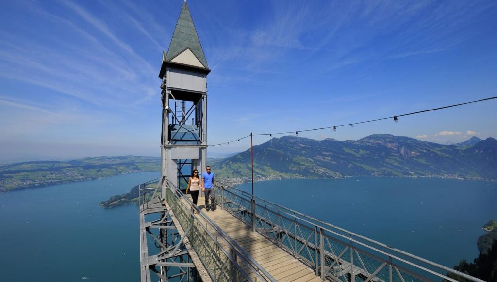 Hammetschwand lift view