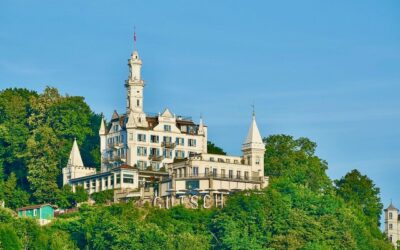 Château Gütsch – über Luzern und Vierwaldstättersee