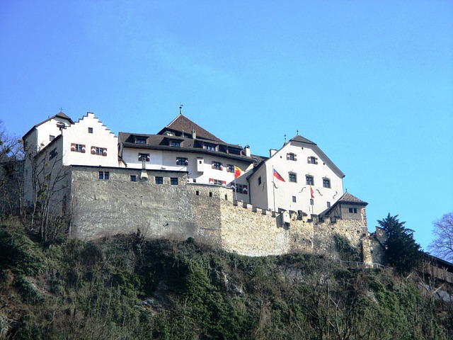 Schloss Vaduz Fürstentum Liechtenstein