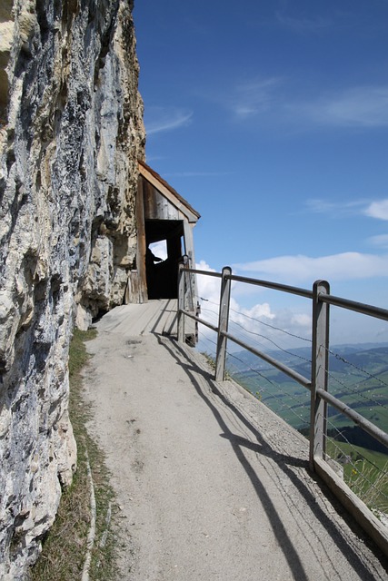 Path to the Äscher mountain inn