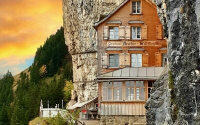 Äscher – the most famous mountain restaurant in the world