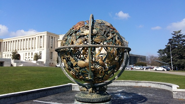 Geneva with the seat of the UN