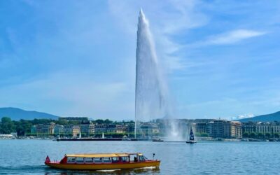 Jet d’eau – Wahrzeichen von Genf