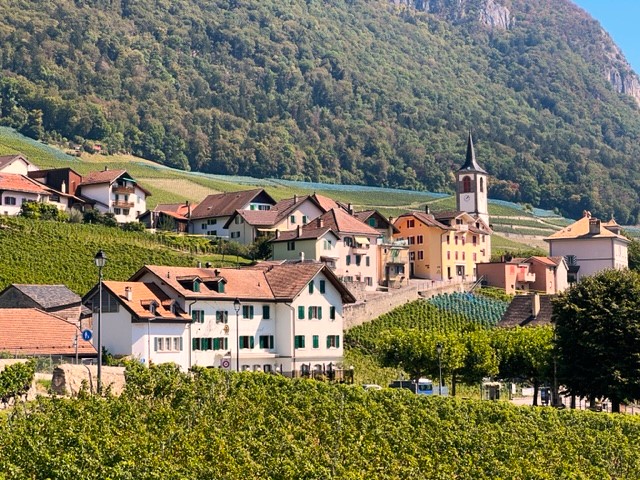 Yvorne – magical wine-growing village