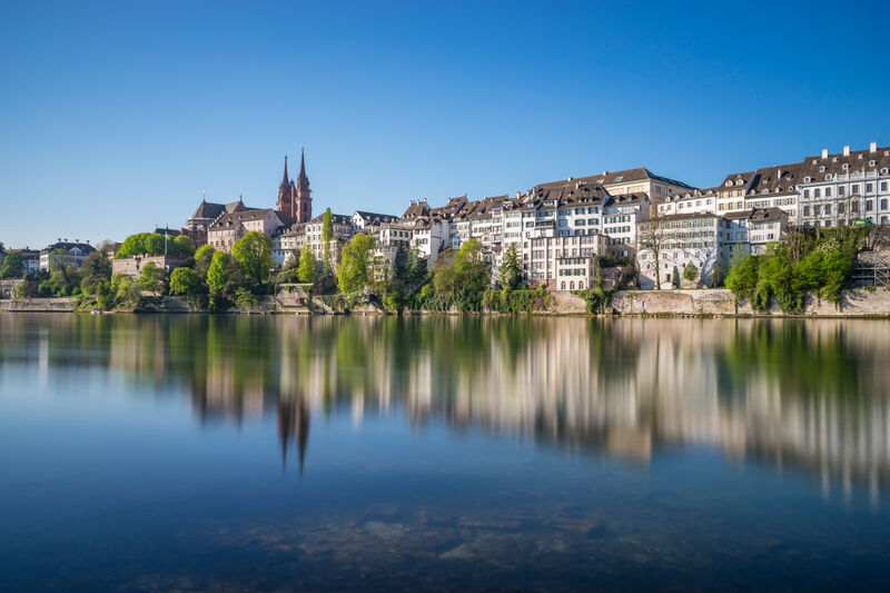 Rhein Panorama Basel - Rhine Panorama Basel