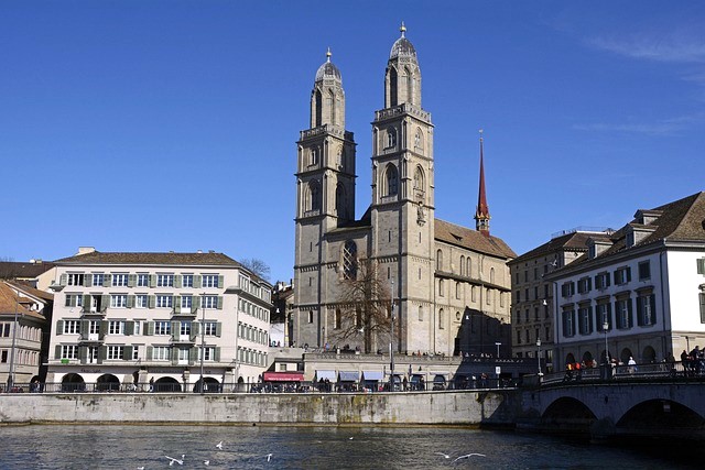 Grossmünster – landmark of Zurich