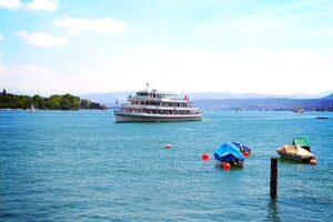 Boat trip on Lake Zurich