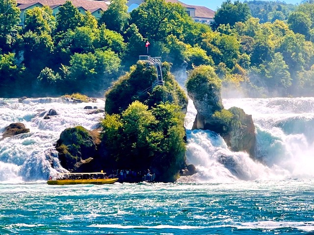 Rhine Falls - Europe's largest waterfall
