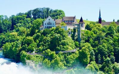 Laufen Castle at the Rhine Falls