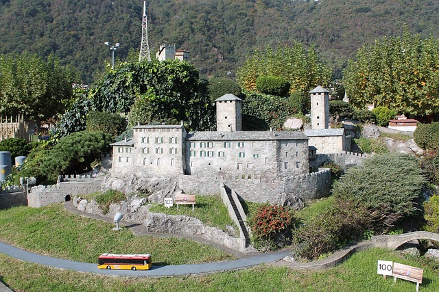 UNESCO World Heritage Site Castelgrande in Bellinzona