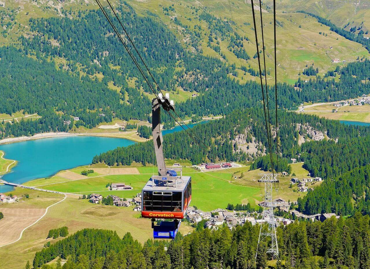 Corvatsch cable car