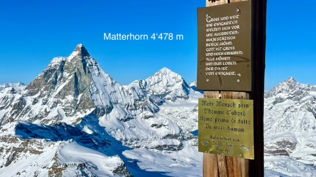 Matterhorn-Glacier-Paradise 360° viewing platform