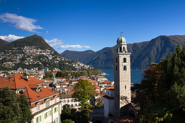 Lugano and Monte Brè