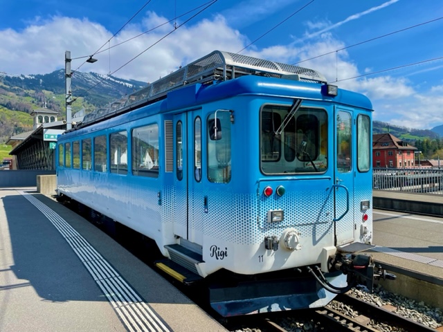 Rigibahn in Station Arth-Goldau
