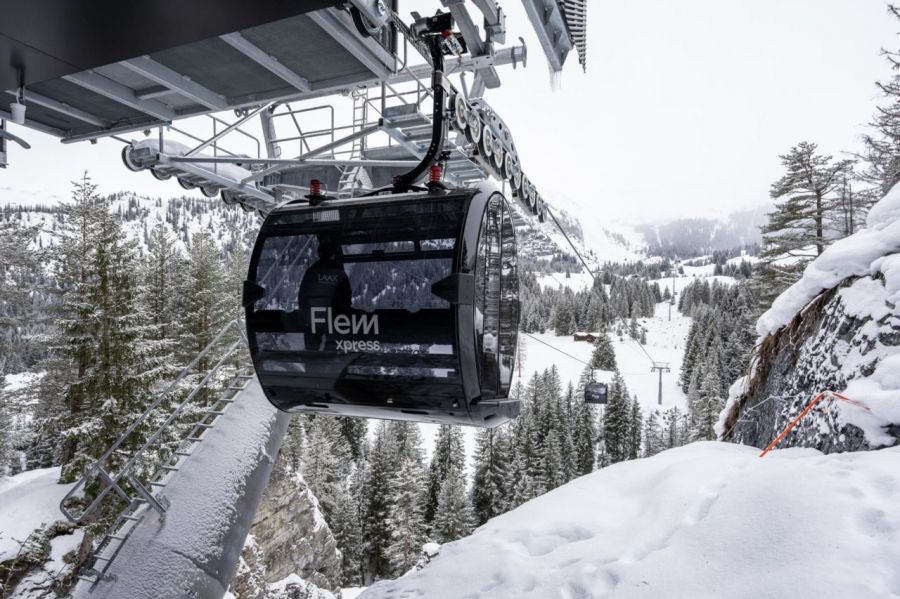 FlemXpress: the world's first gondola cab in Flims GR