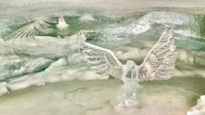 Glacier Palace ice sculptures