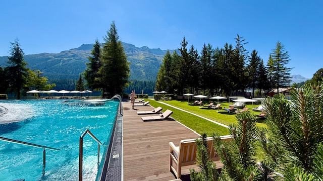 Badrutt's Palace Outdoor-Pool