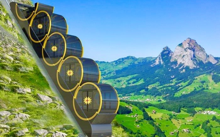 Stoos Funicular – the steepest funicular in the world